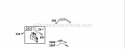 Electrical Diagram and Parts List for 137212-1313-E1  Briggs and Stratton Engine